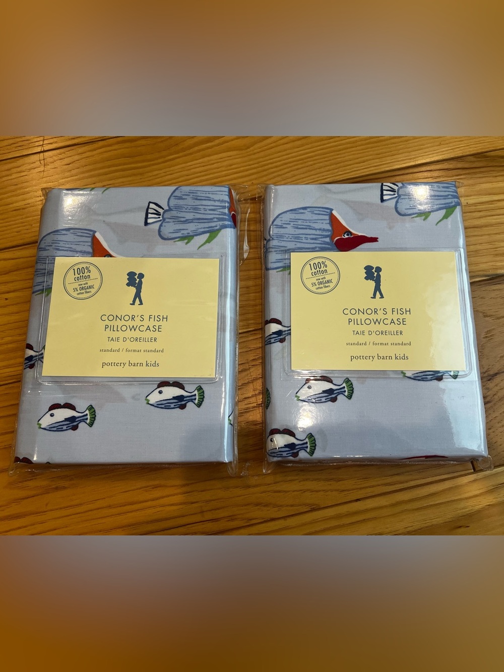 Pottery Barn kids pillow cases. Set of 2